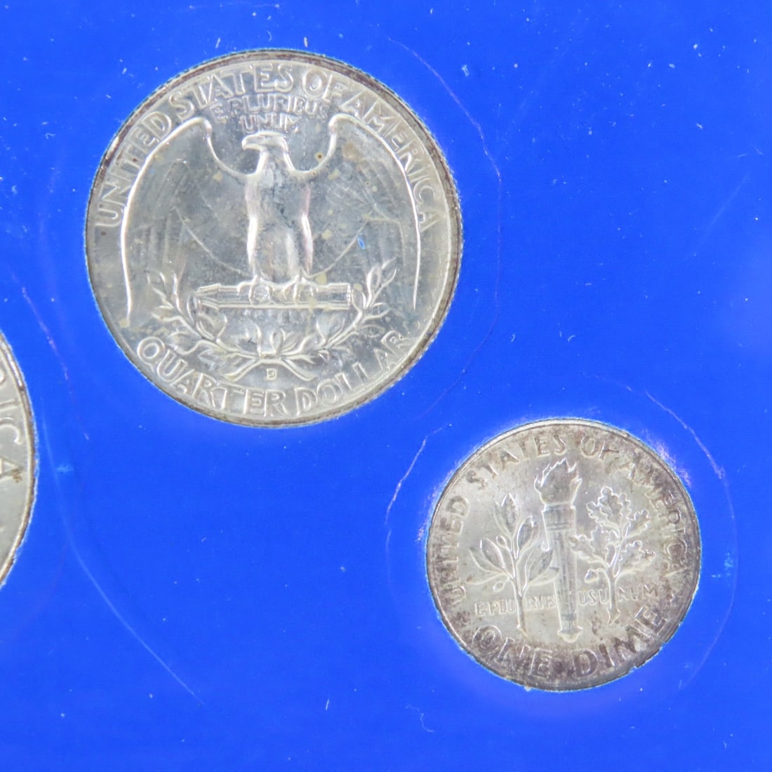2 Americana Series Silver Coin Sets & WWII cents - 13
