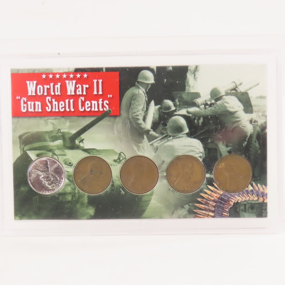 2 Americana Series Silver Coin Sets & WWII cents - 14