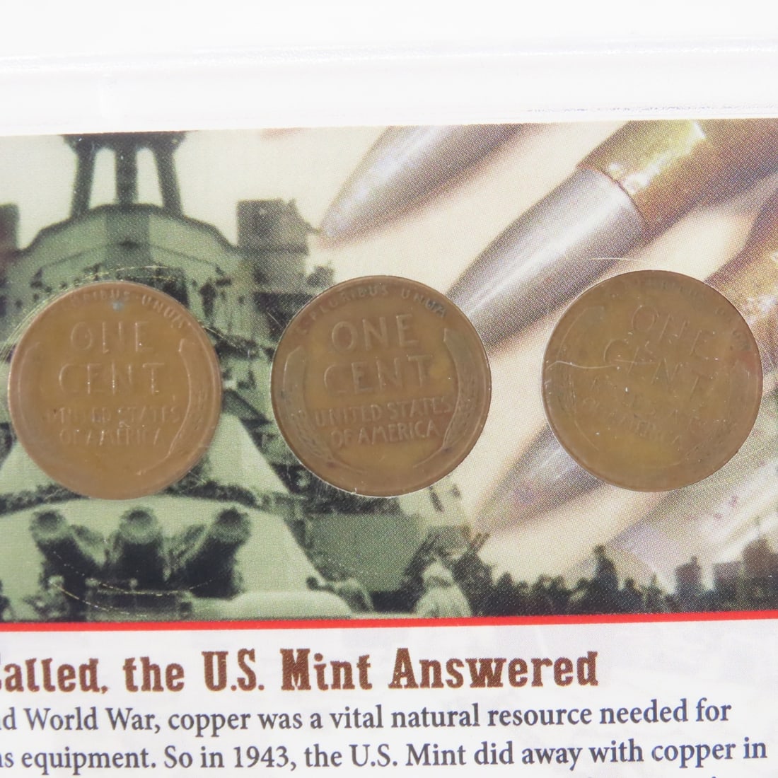 2 Americana Series Silver Coin Sets & WWII cents - 19