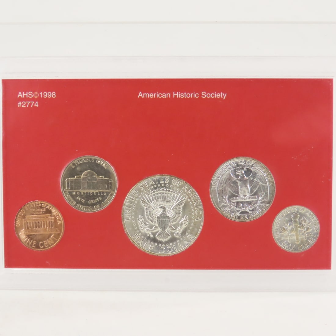 2 Americana Series Silver Coin Sets & WWII cents - 3