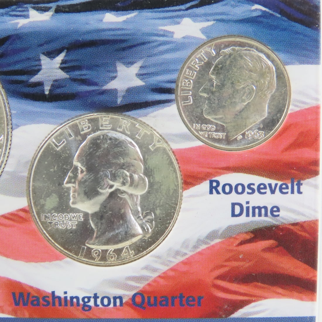 2 Americana Series Silver Coin Sets & WWII cents - 6