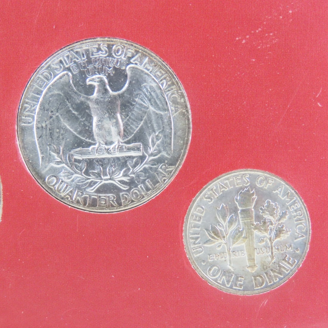 2 Americana Series Silver Coin Sets & WWII cents - 7