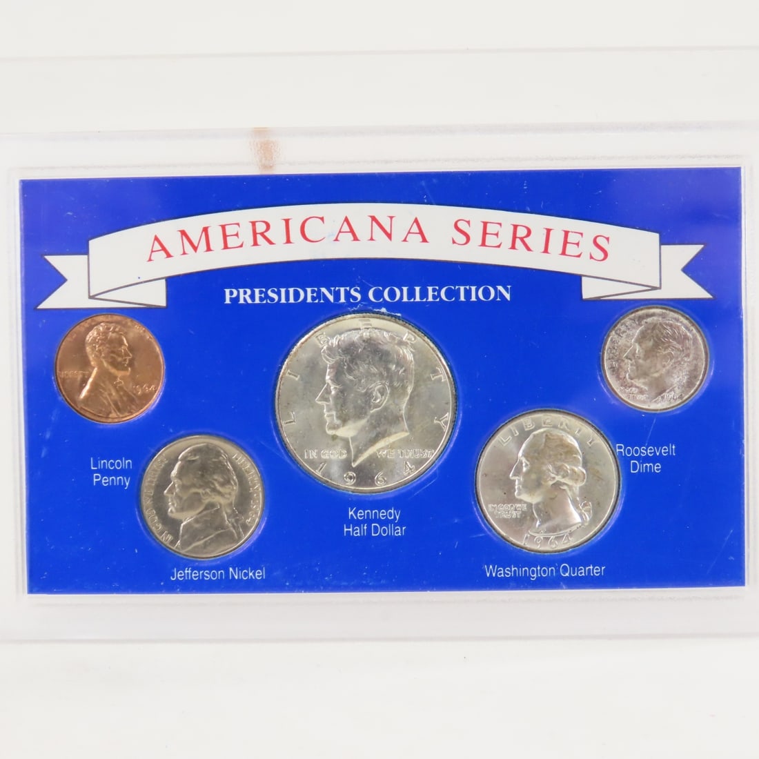 2 Americana Series Silver Coin Sets & WWII cents - 8