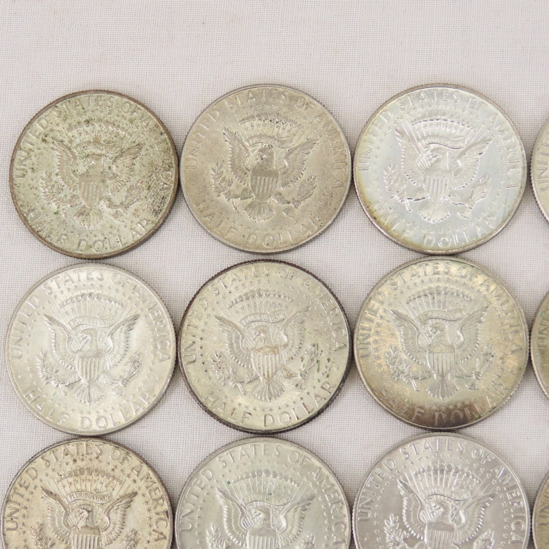 20 1965-1969 40% Silver Kennedy Half Dollars - 7