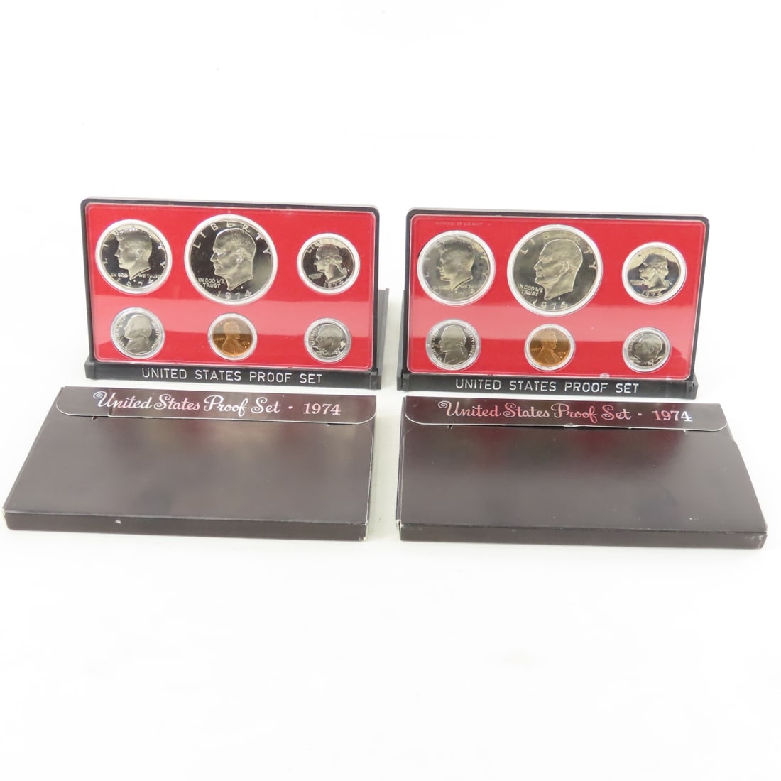18 US Proof Sets 2 x 1971, 74, 77, 79, 5 x 80 & 82 - 3