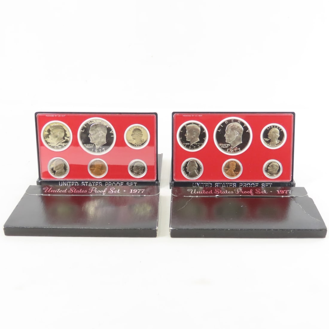 18 US Proof Sets 2 x 1971, 74, 77, 79, 5 x 80 & 82 - 4