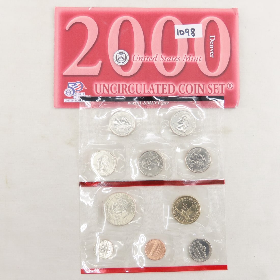 6 US Mint Sets 3 1971, 2000, 2003, 20004 - 12