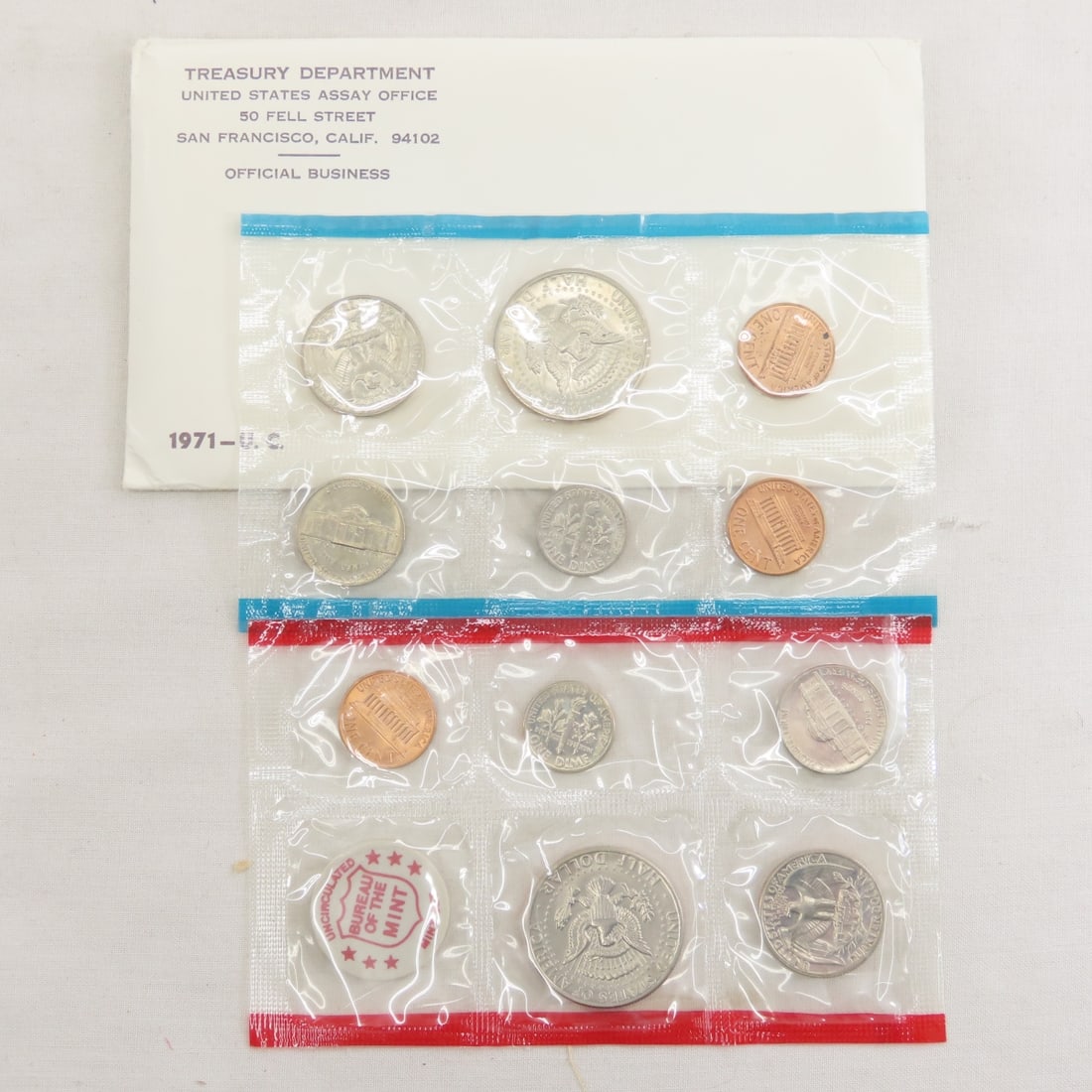 6 US Mint Sets 3 1971, 2000, 2003, 20004 - 3