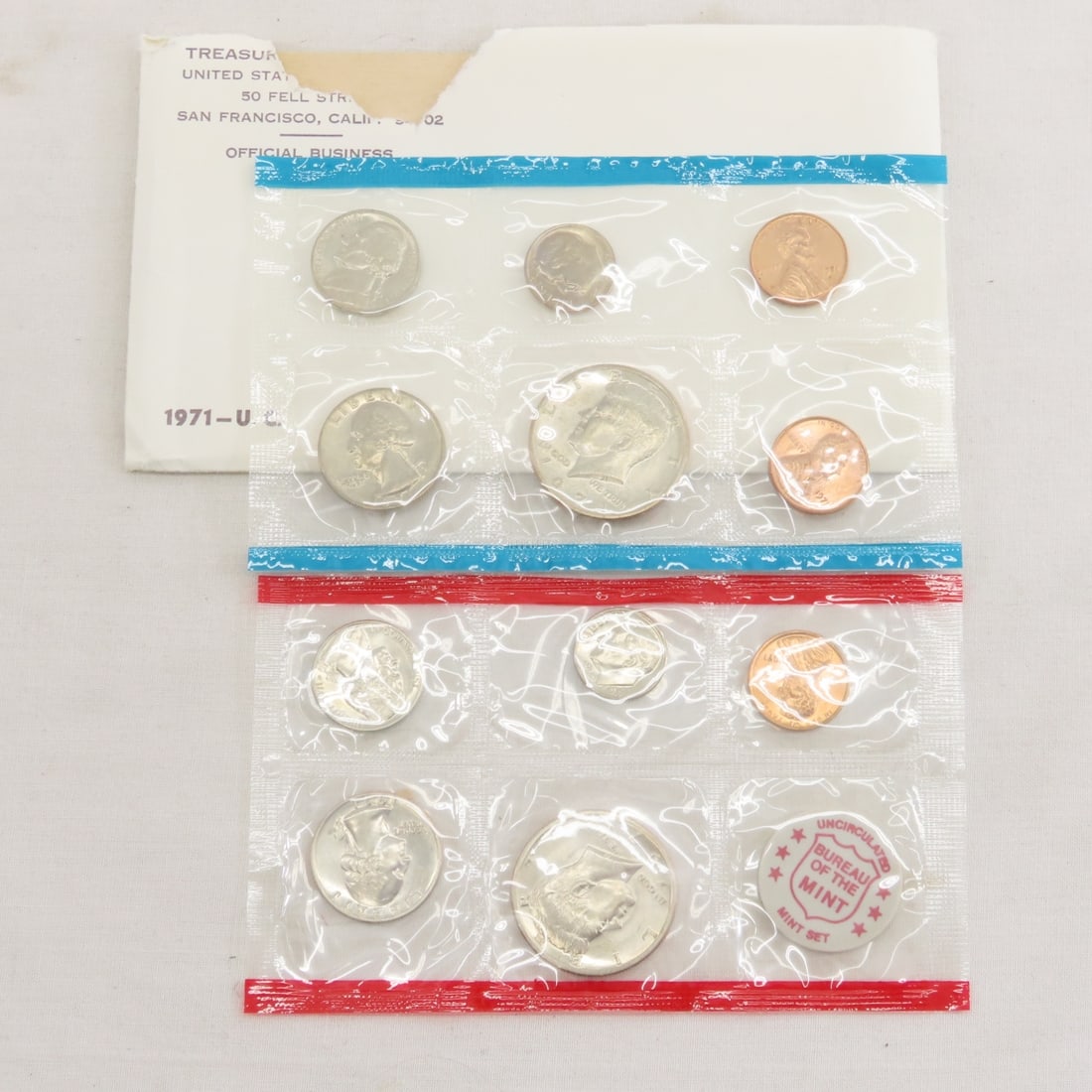 6 US Mint Sets 3 1971, 2000, 2003, 20004 - 4
