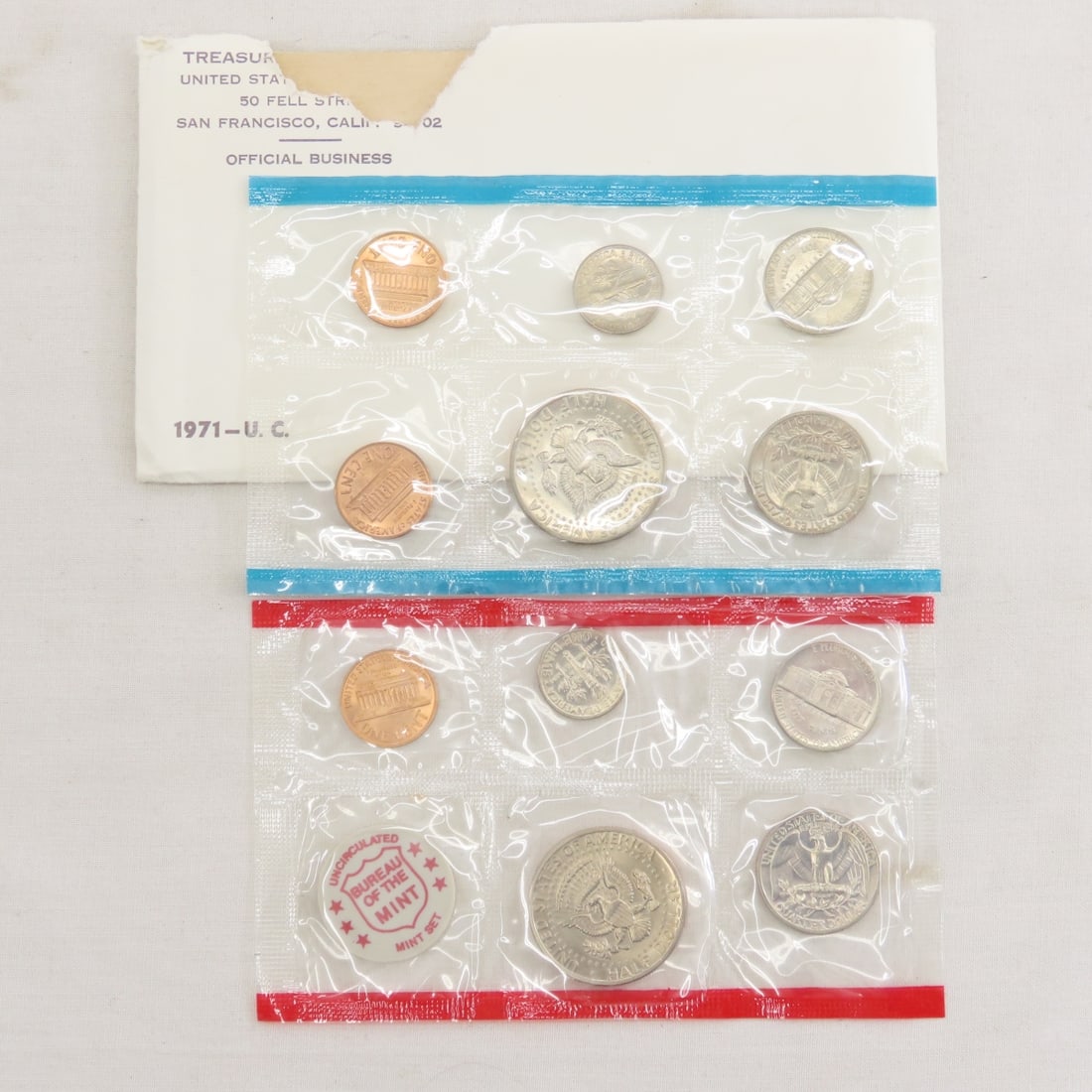 6 US Mint Sets 3 1971, 2000, 2003, 20004 - 5