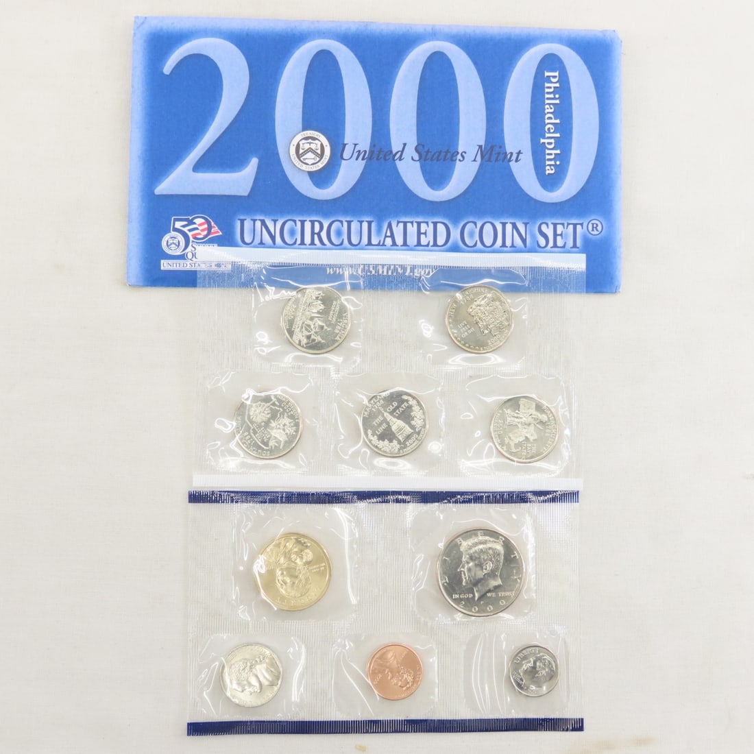 6 US Mint Sets 3 1971, 2000, 2003, 20004 - 8