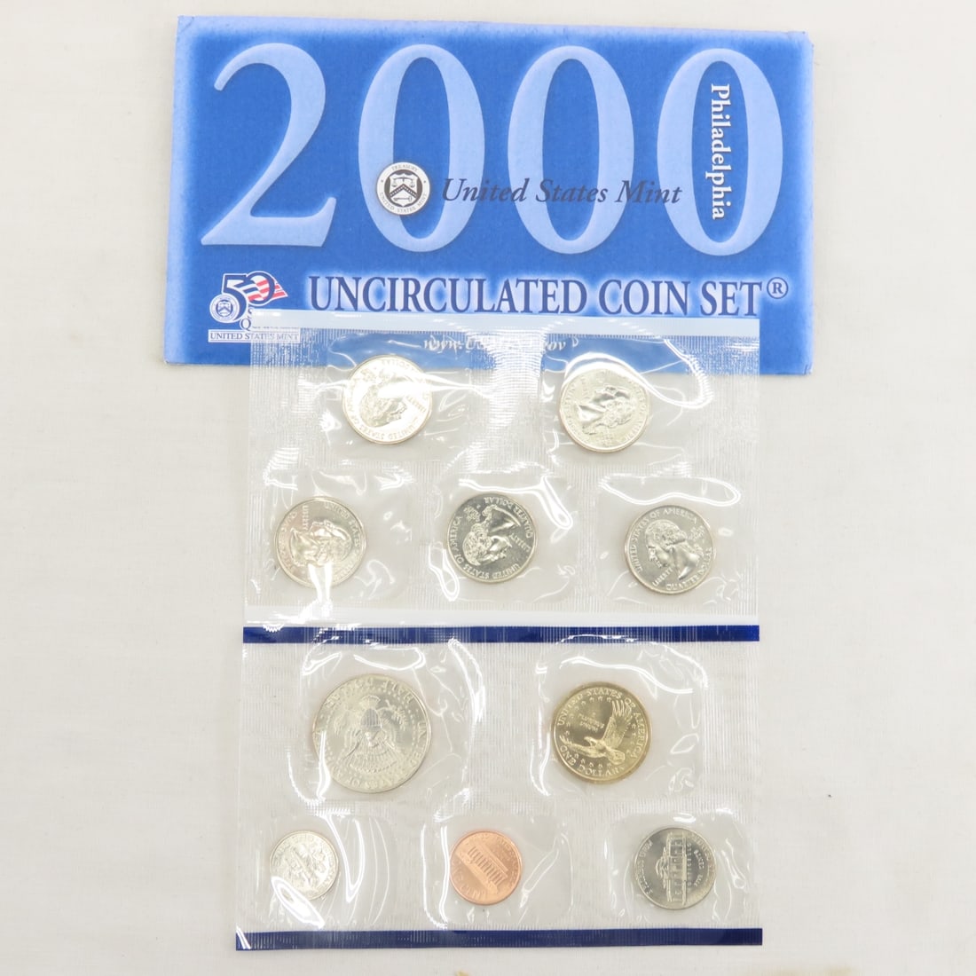 6 US Mint Sets 3 1971, 2000, 2003, 20004 - 9