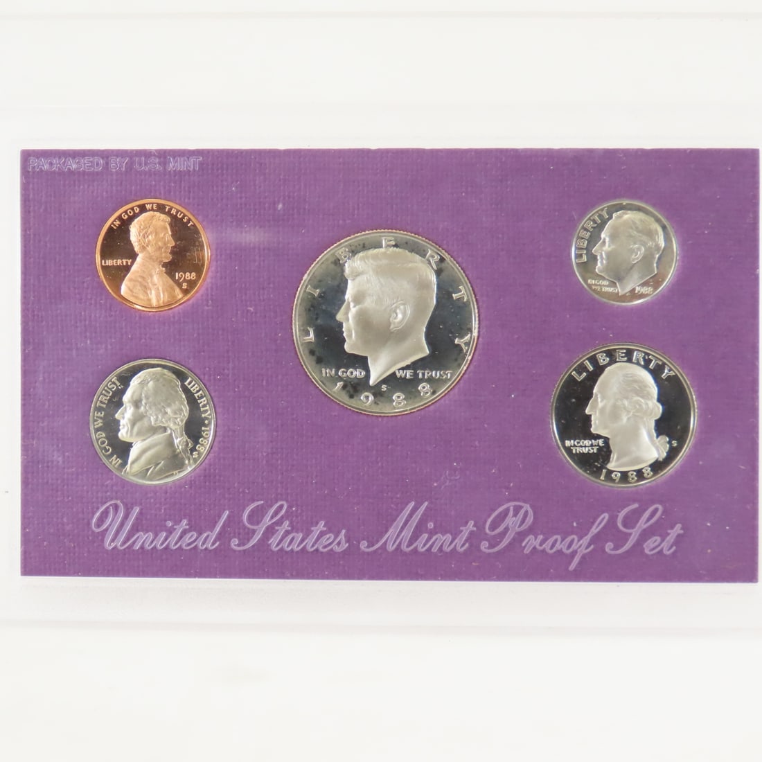 US Proof & Mint sets. 1976,1978,1979,1988 Proof - 8