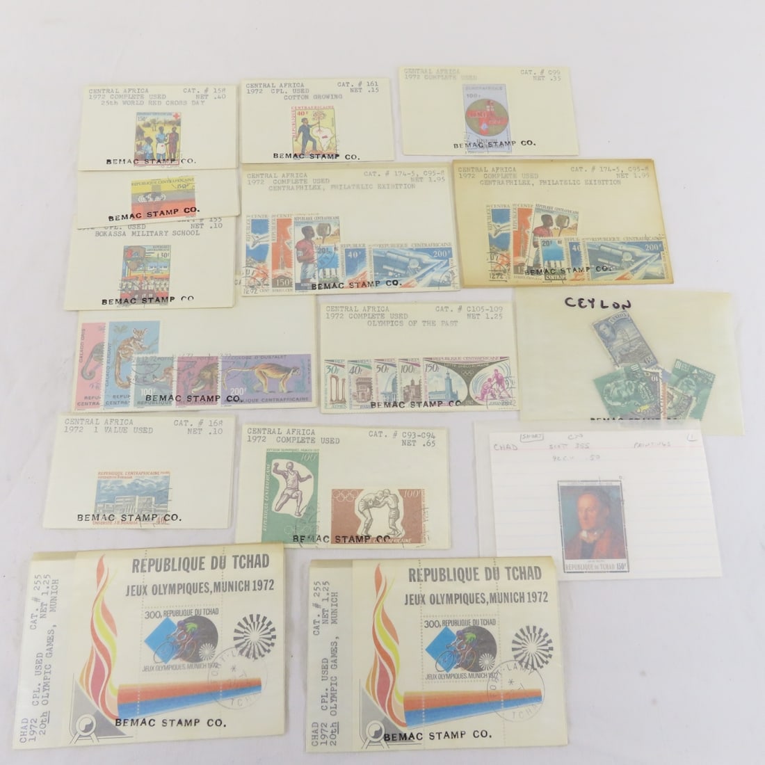 World Stamp Collection Afghanistan - Denmark - 11
