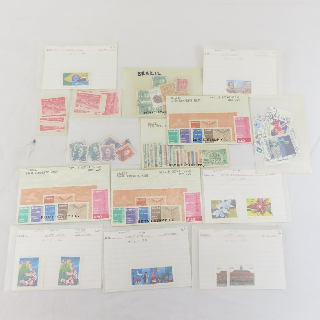 World Stamp Collection Afghanistan - Denmark - 12
