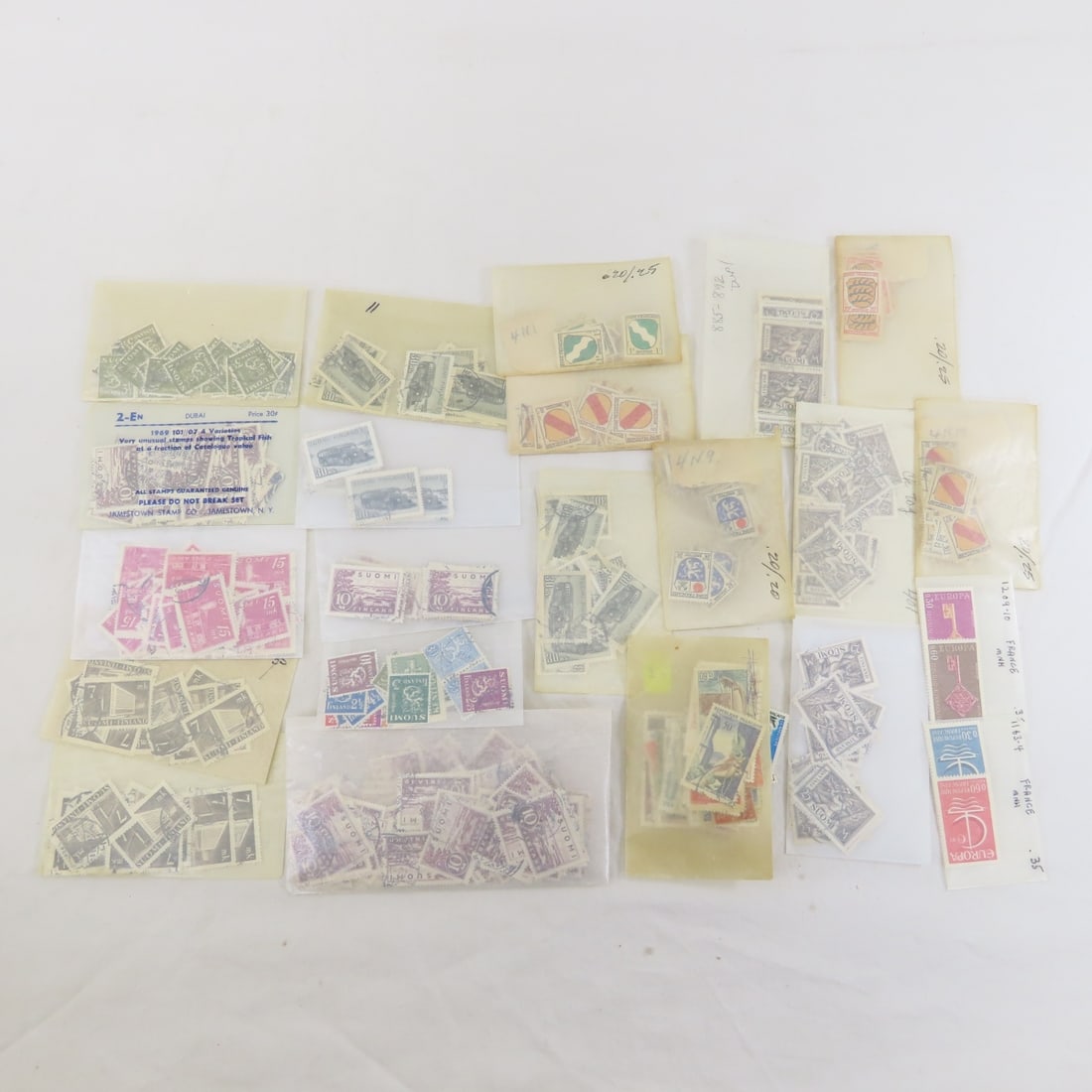 World Stamp Collection Denmark - Palestine - 14