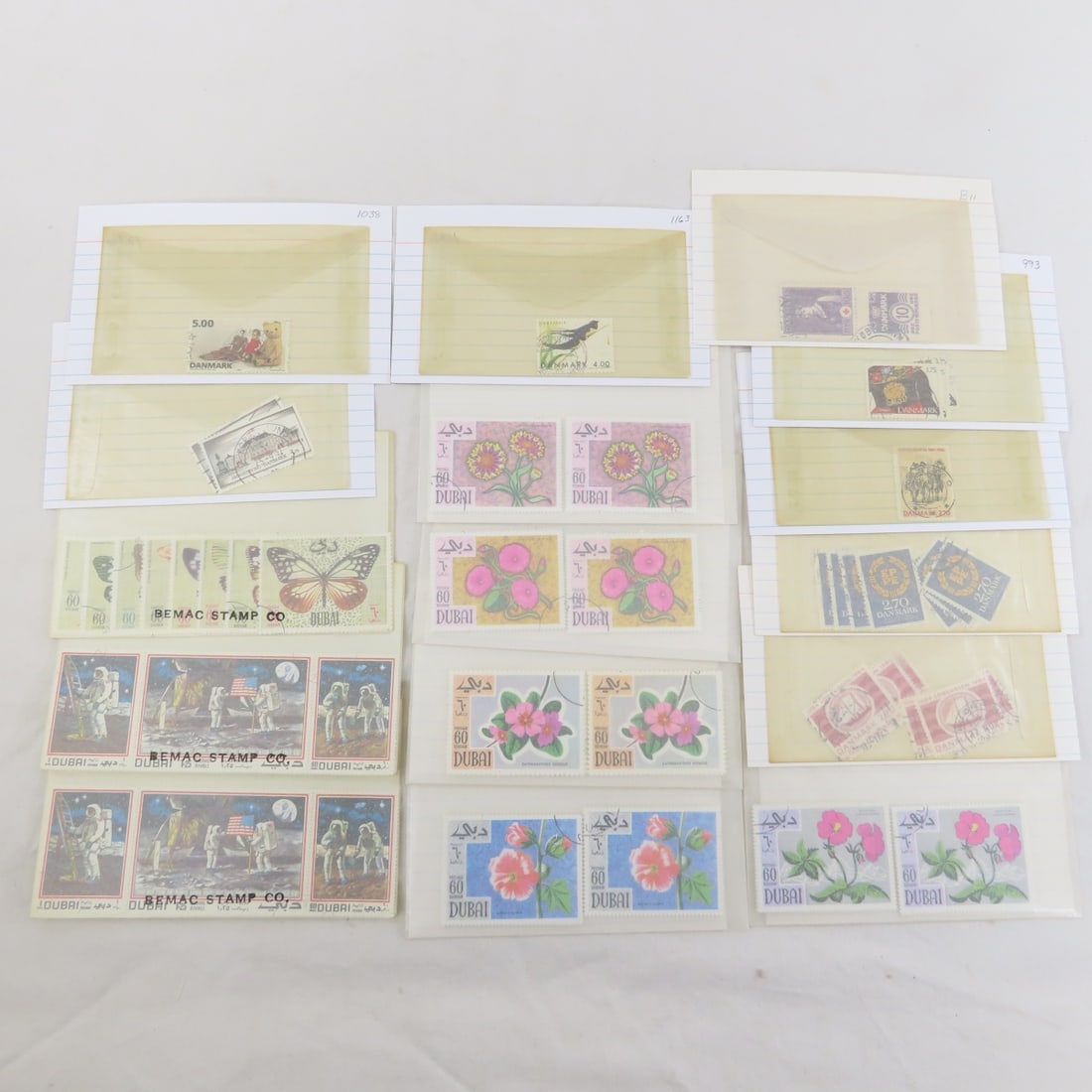 World Stamp Collection Denmark - Palestine - 17