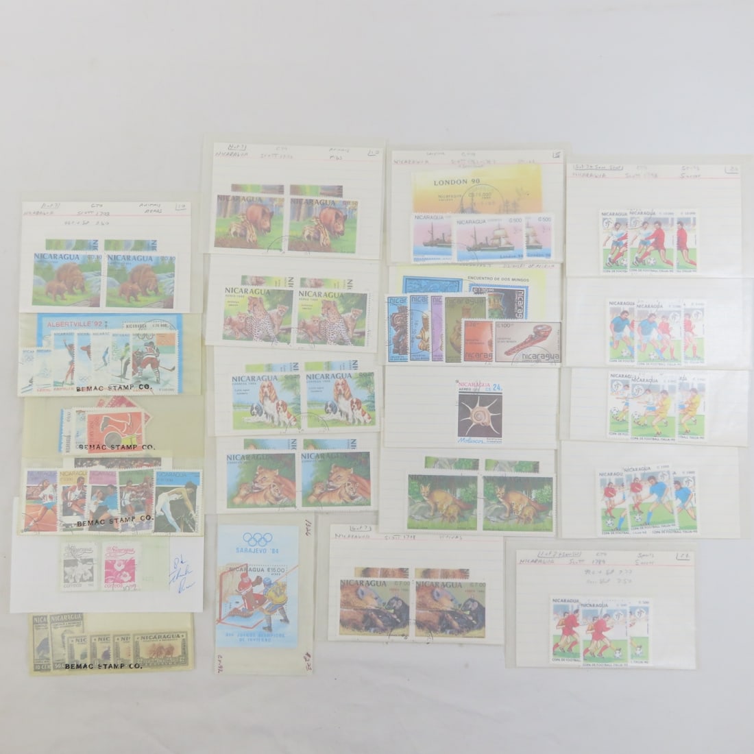 World Stamp Collection Denmark - Palestine - 8