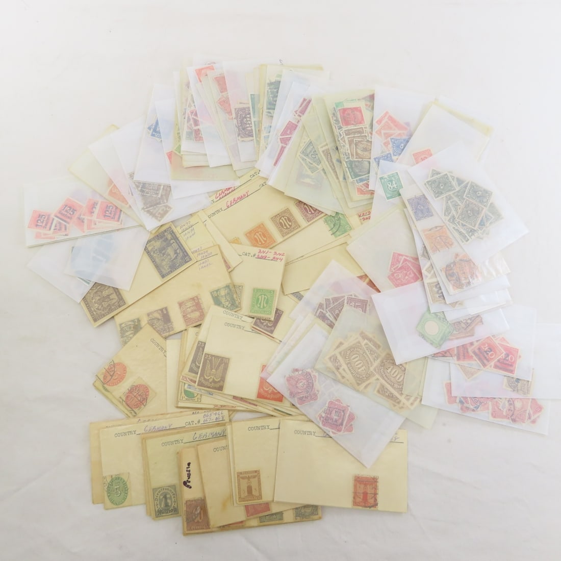 Collection of Vintage German Postage Stamps - 2