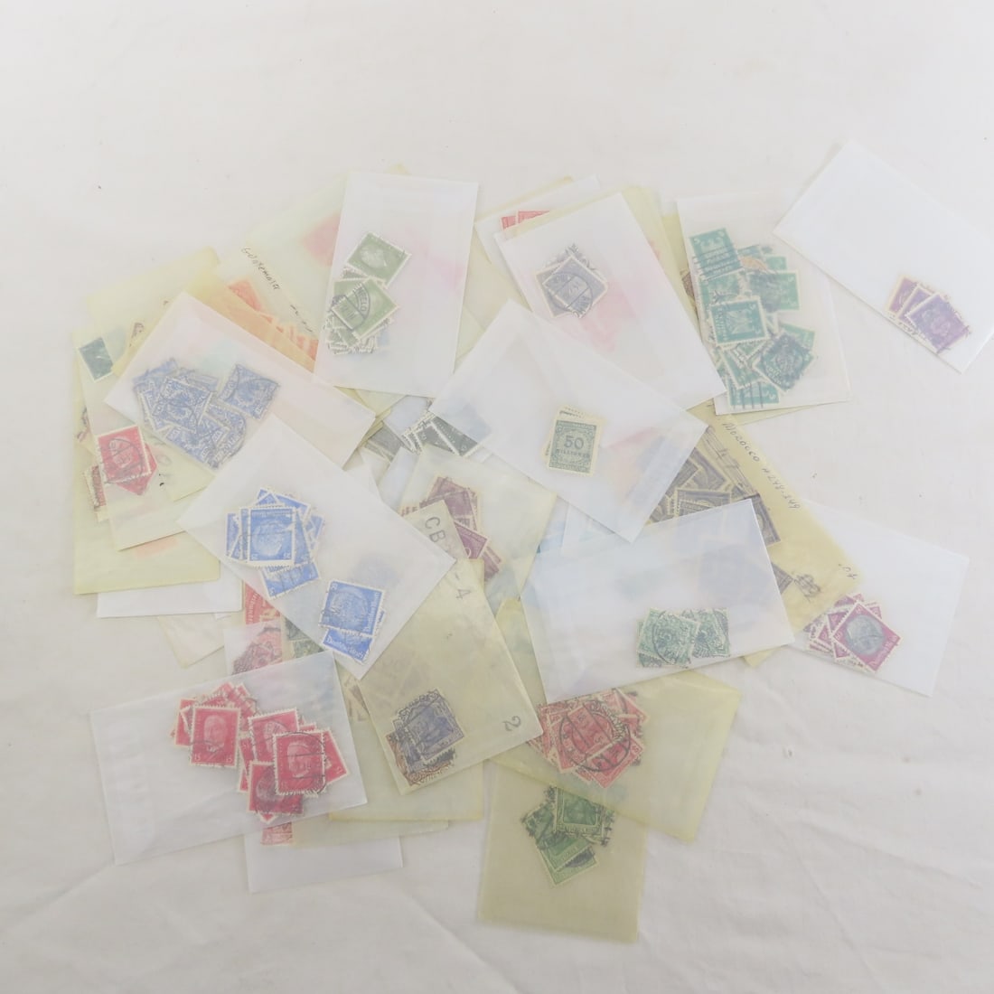 Collection of Vintage German Postage Stamps - 4