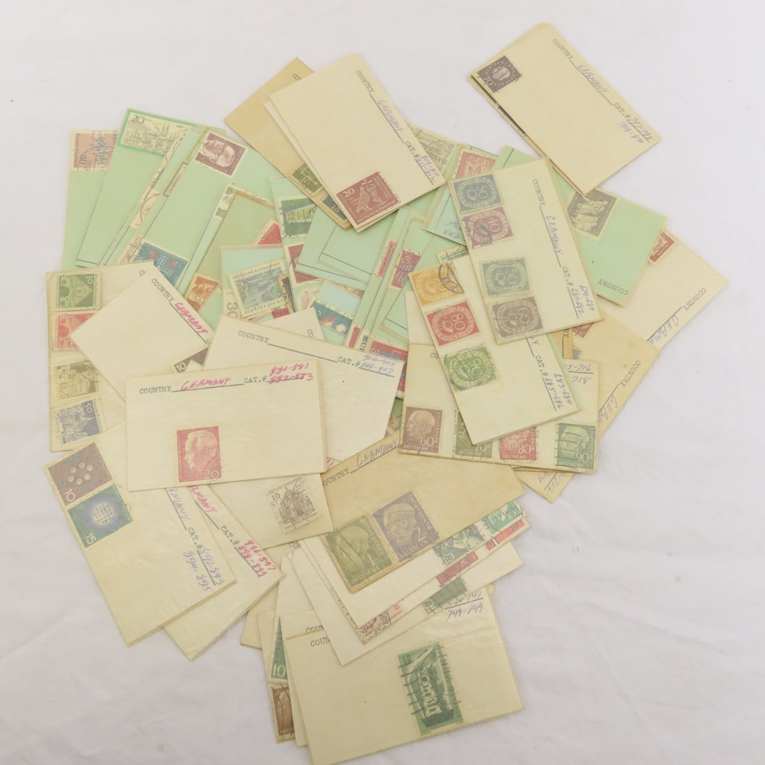 Collection of Vintage German Postage Stamps - 7