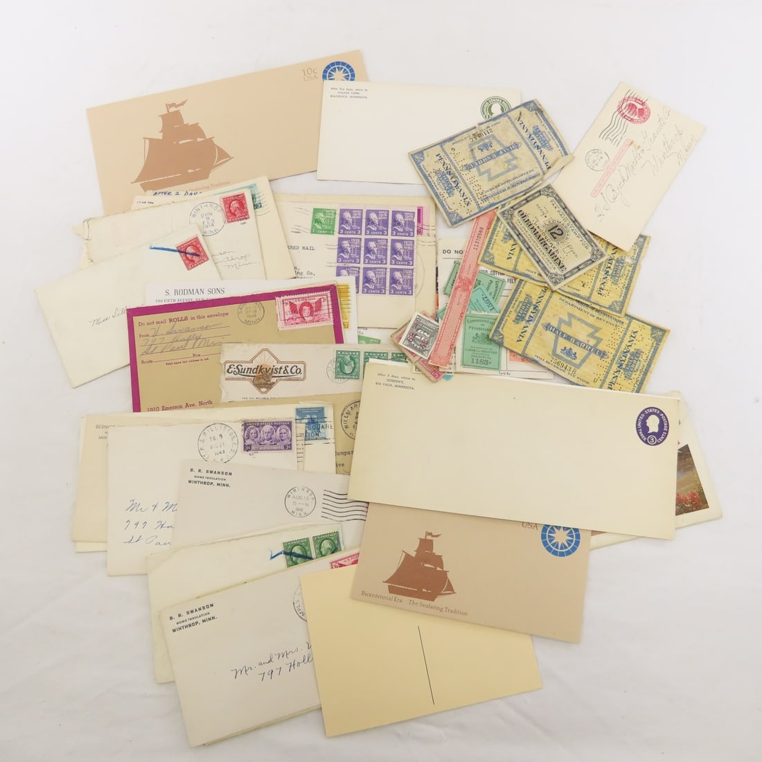 1st Day Issues, Postcards & Stamped Envelopes - 12
