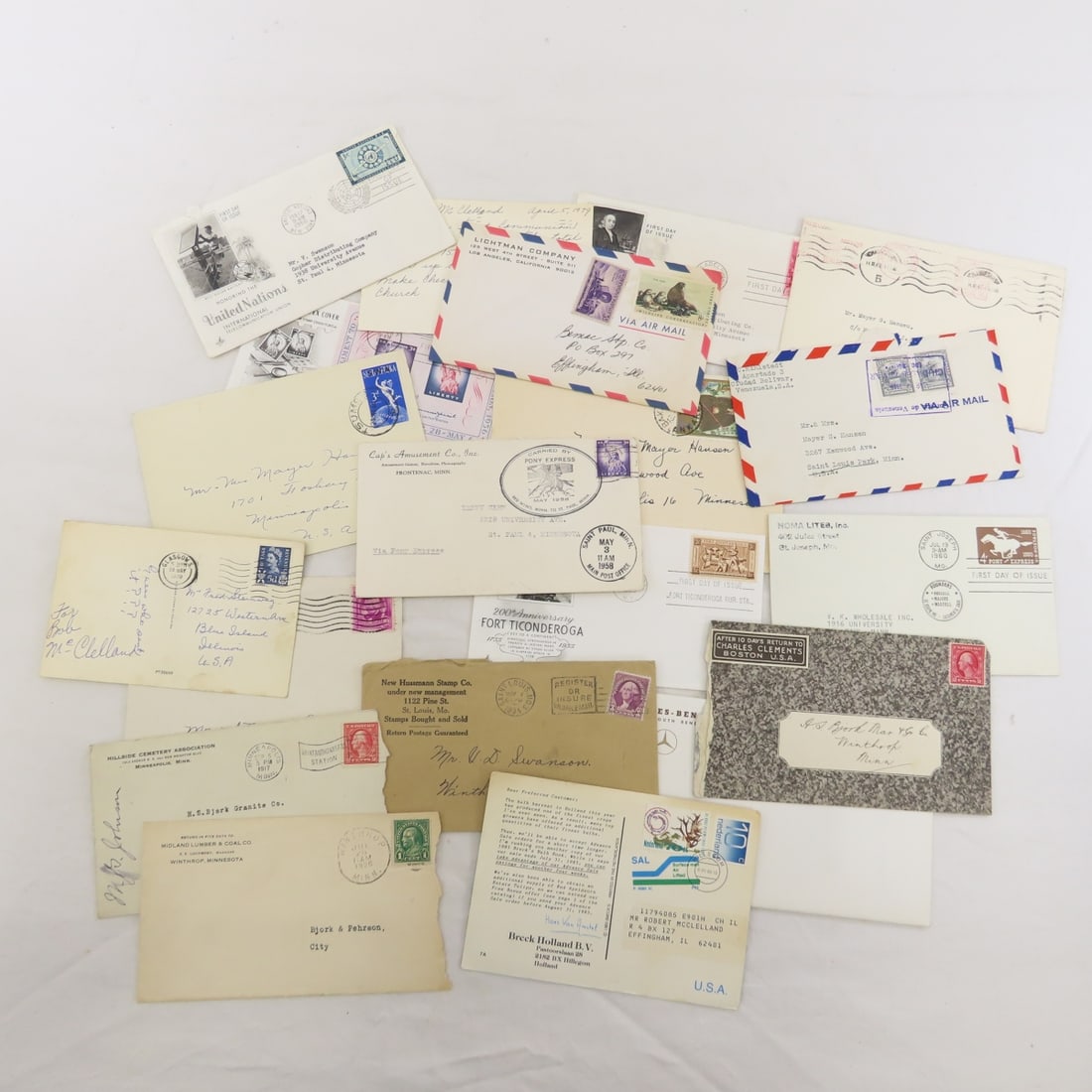 1st Day Issues, Postcards & Stamped Envelopes - 9