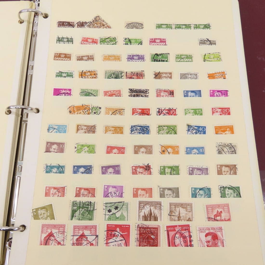 4 Binders of Worldwide Stamps in Stock Sheets - 10