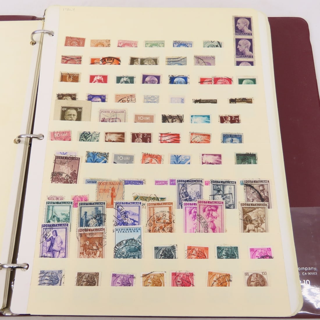 4 Binders of Worldwide Stamps in Stock Sheets - 14