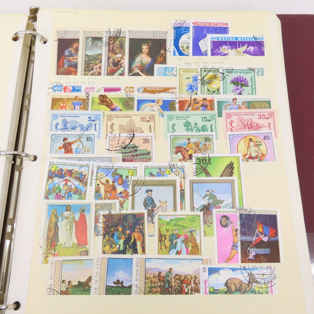 4 Binders of Worldwide Stamps in Stock Sheets - 17
