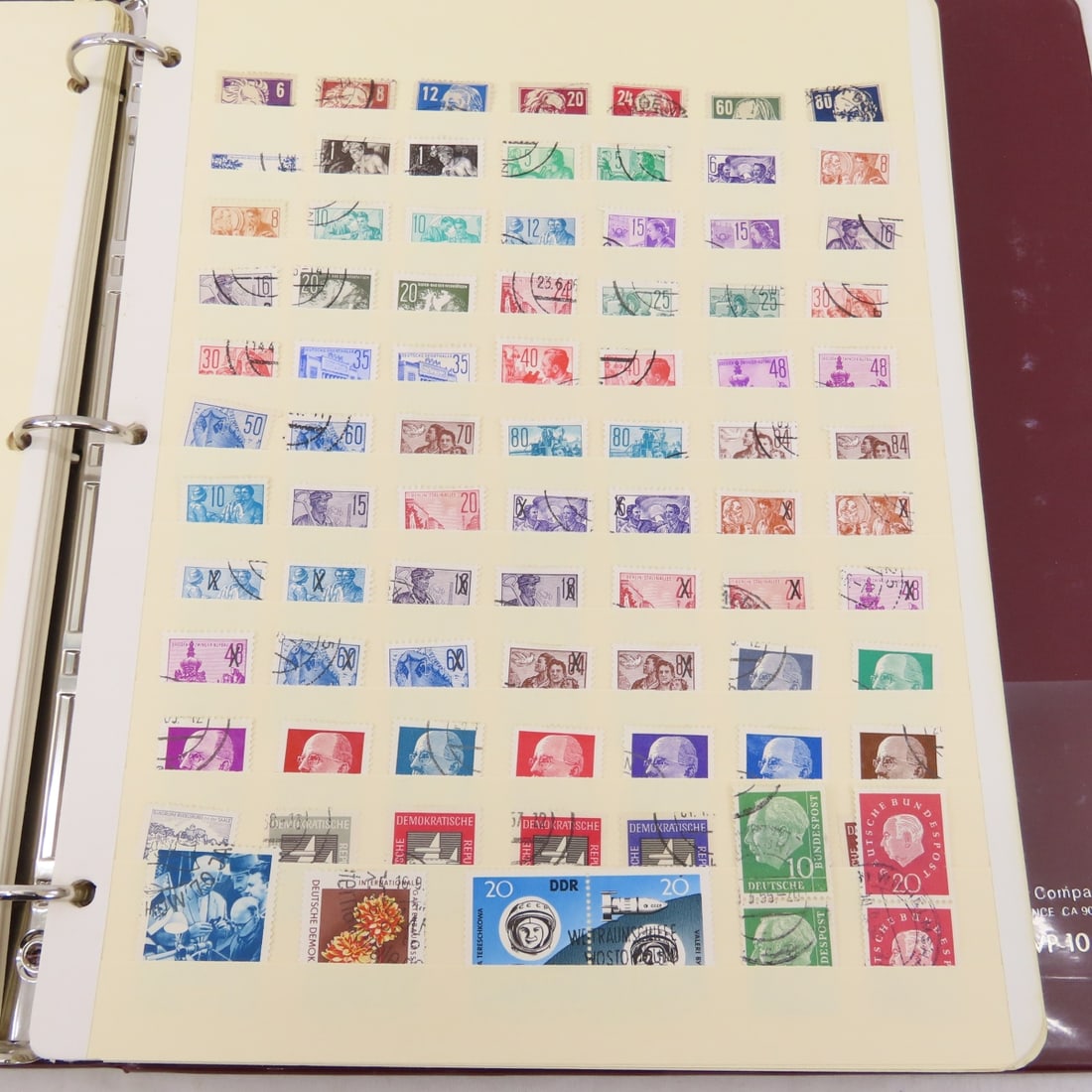 4 Binders of Worldwide Stamps in Stock Sheets - 6