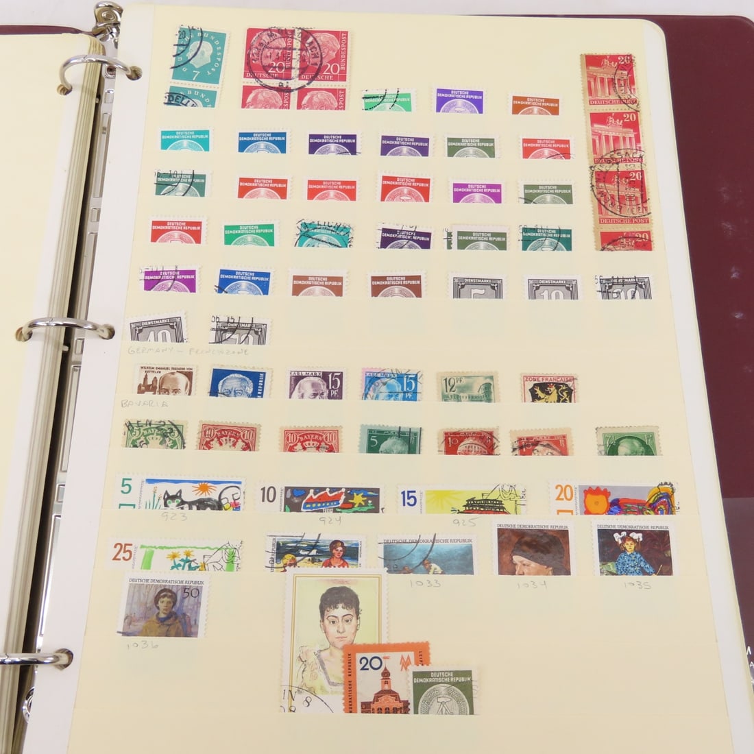 4 Binders of Worldwide Stamps in Stock Sheets - 7