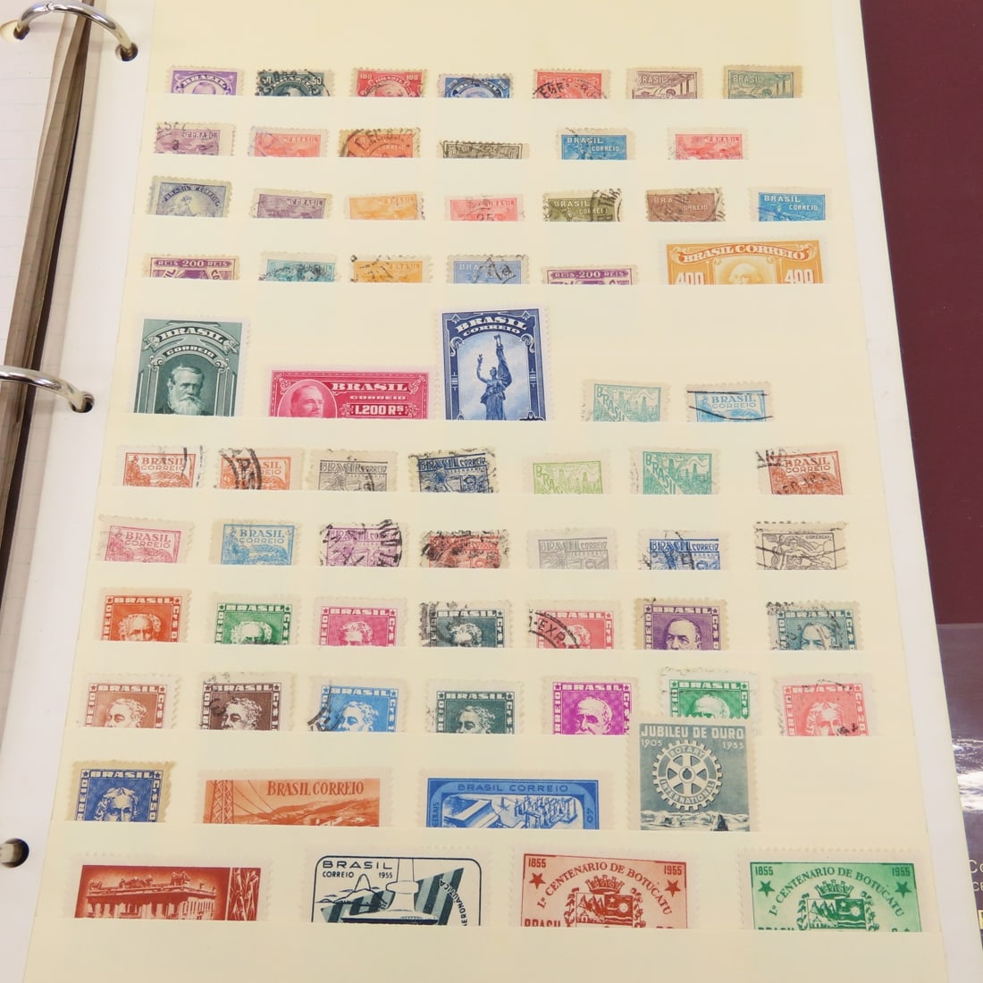 4 Binders of Worldwide Stamps in Stock Sheets - 10
