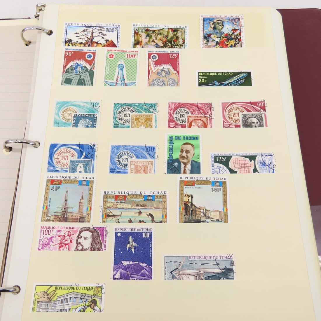4 Binders of Worldwide Stamps in Stock Sheets - 13