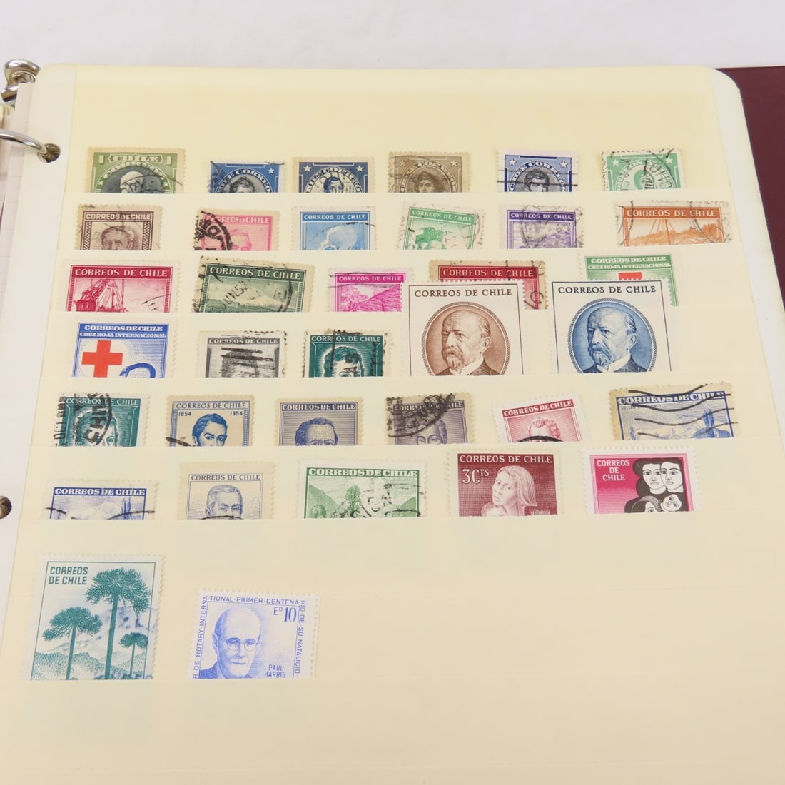 4 Binders of Worldwide Stamps in Stock Sheets - 14