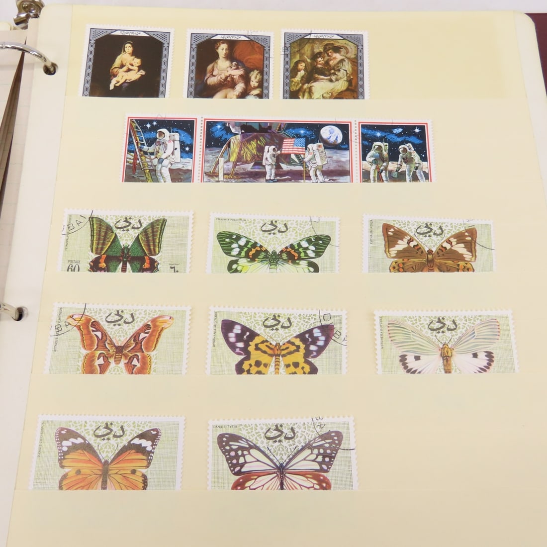 4 Binders of Worldwide Stamps in Stock Sheets - 16