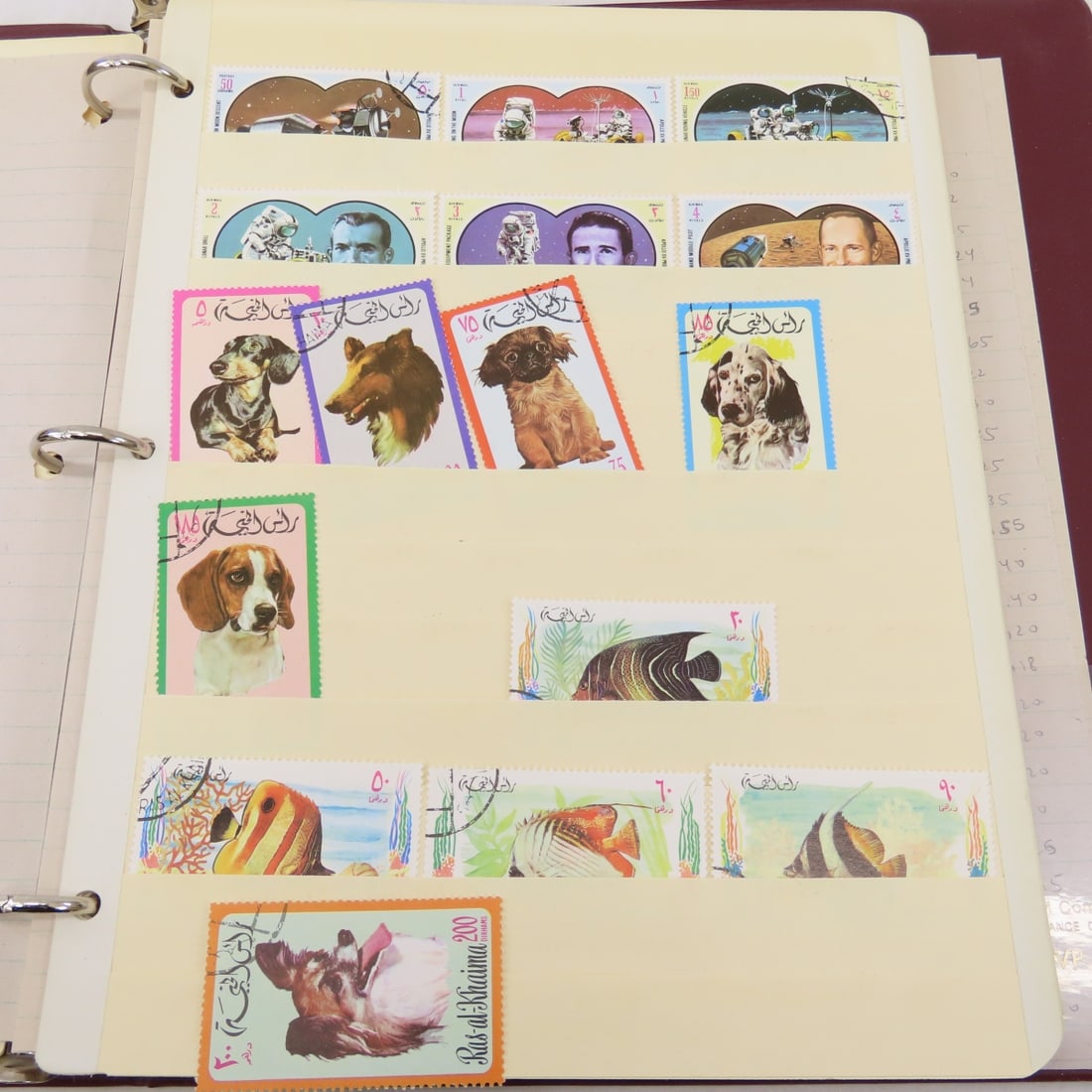 4 Binders of Worldwide Stamps in Stock Sheets - 18
