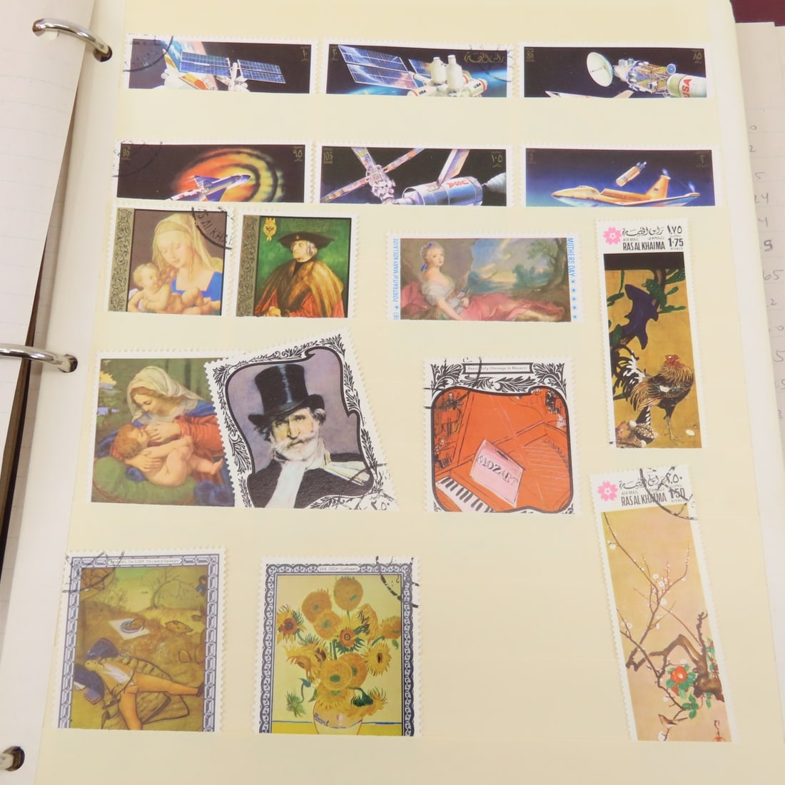 4 Binders of Worldwide Stamps in Stock Sheets - 20