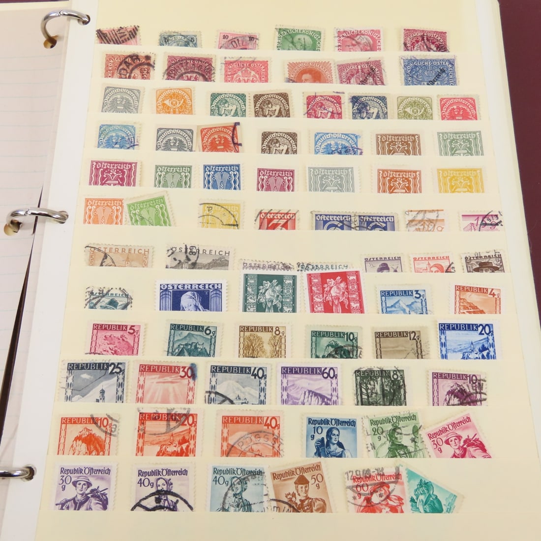 4 Binders of Worldwide Stamps in Stock Sheets - 7
