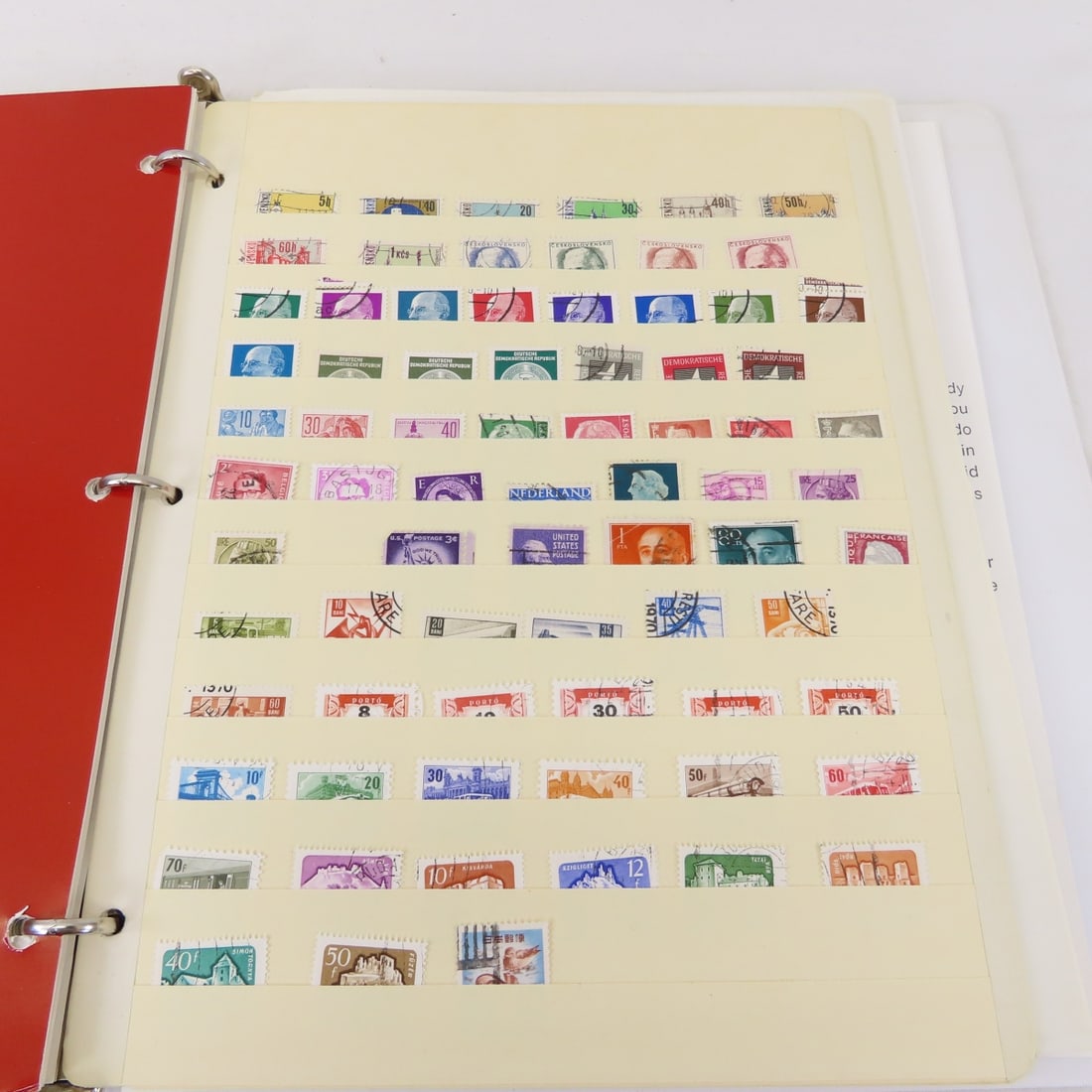 Stamp Albums & Collecting Supplies, Some Stamps - 11