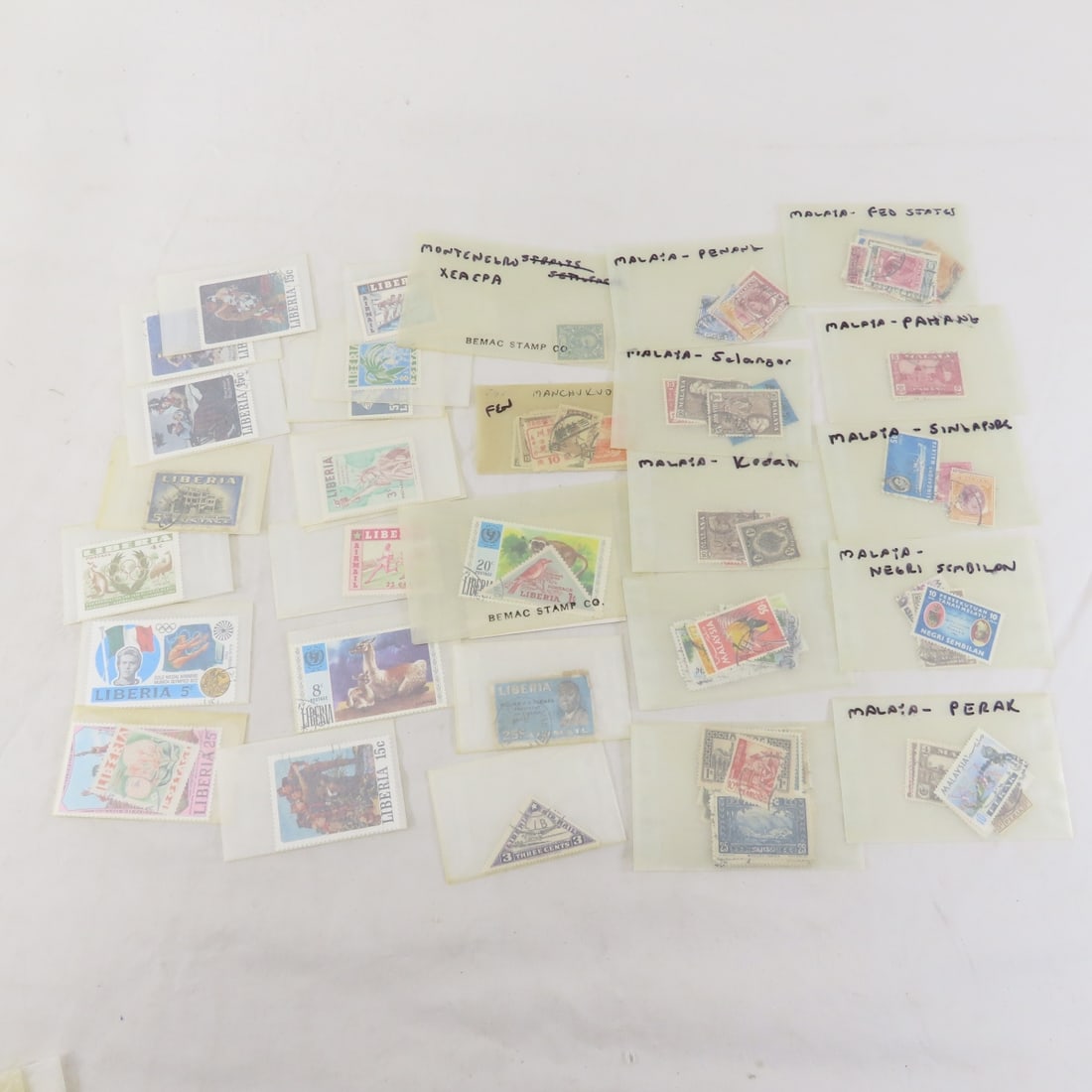 Collection of World Stamps in Glassine Envelopes - 11
