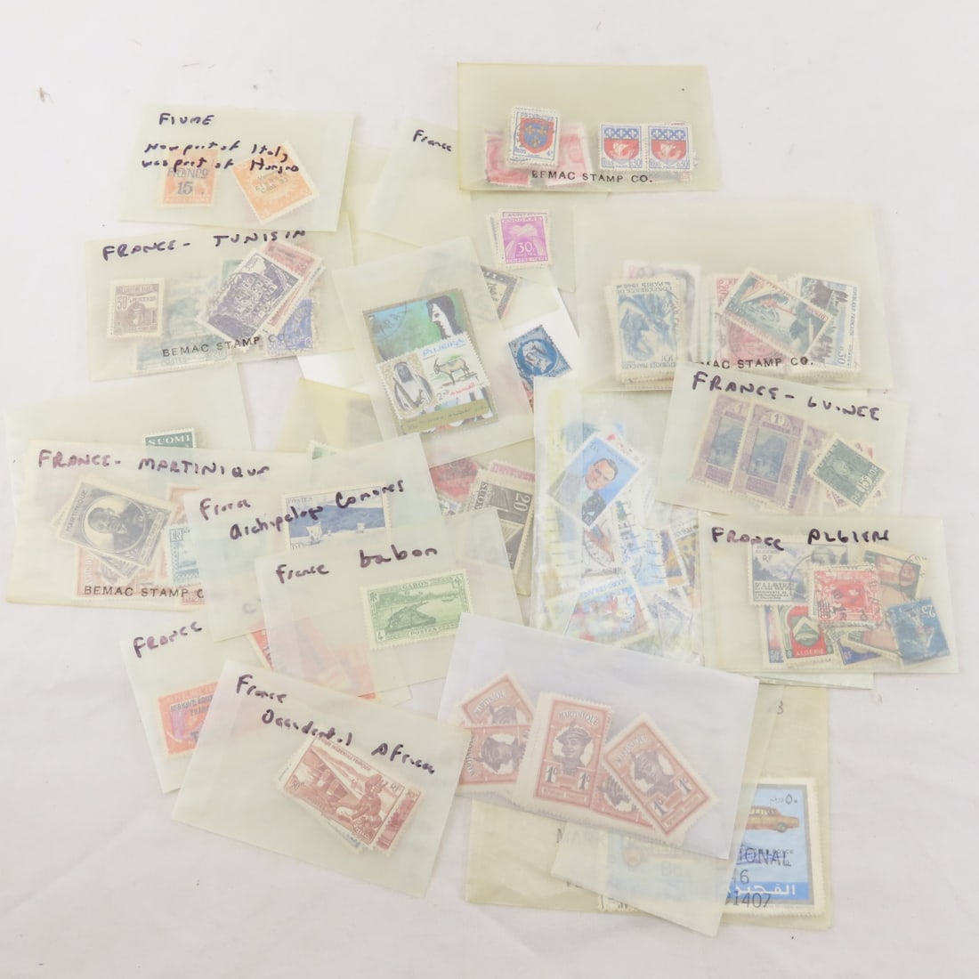 Collection of World Stamps in Glassine Envelopes - 2