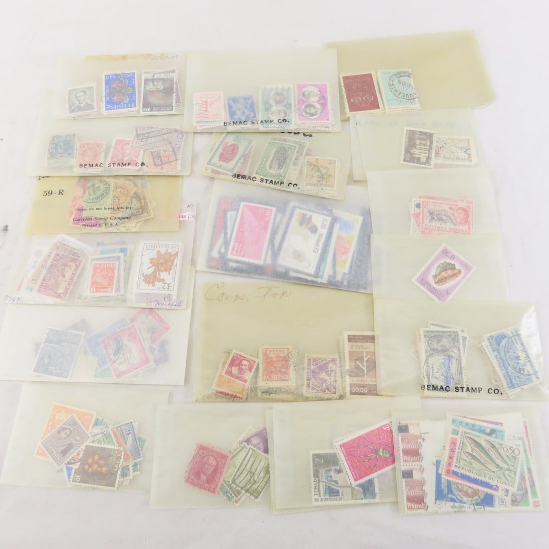 Collection of World Stamps in Glassine Envelopes - 4