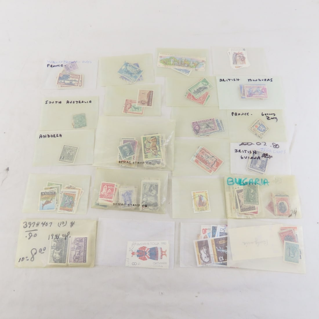 Collection of World Stamps in Glassine Envelopes - 7
