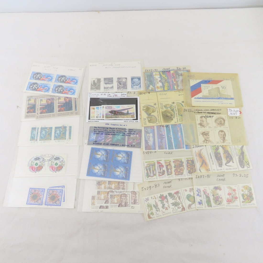 German, Polish, & Russian Stamps in Envelopes - 11