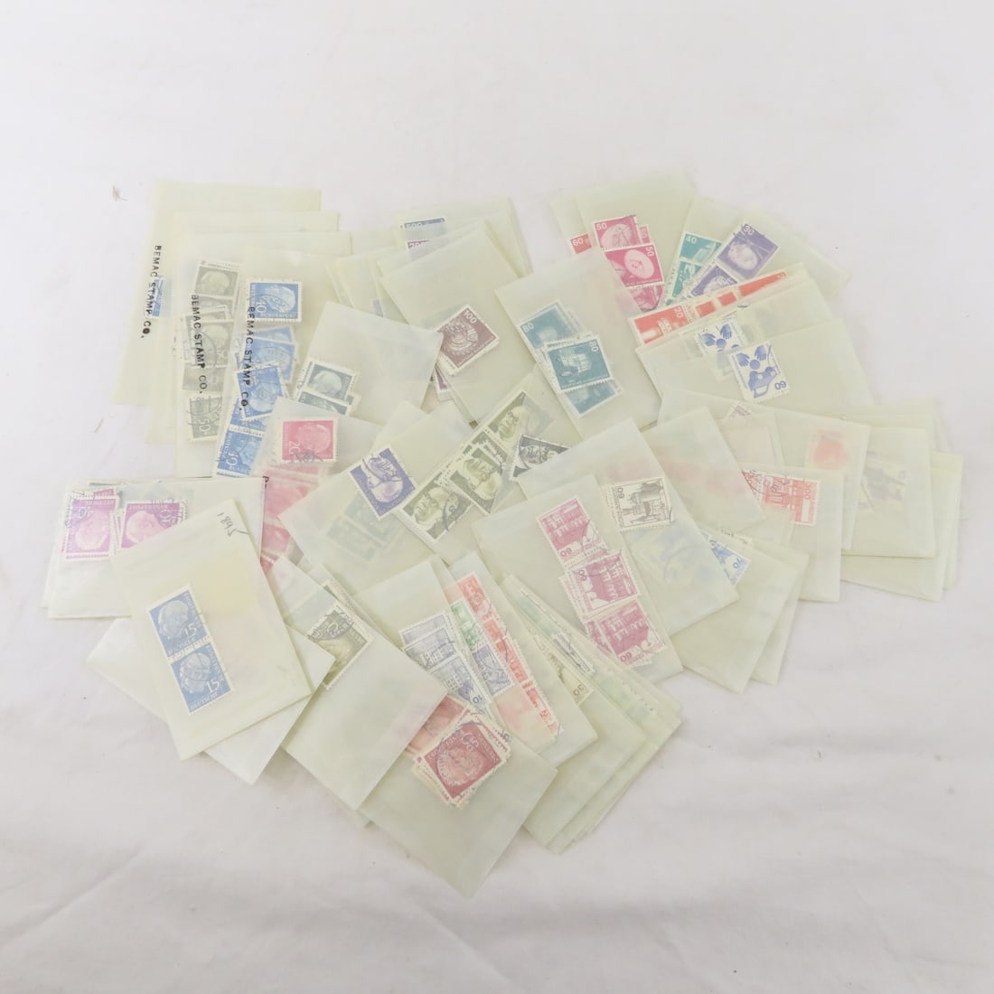 German, Polish, & Russian Stamps in Envelopes - 15