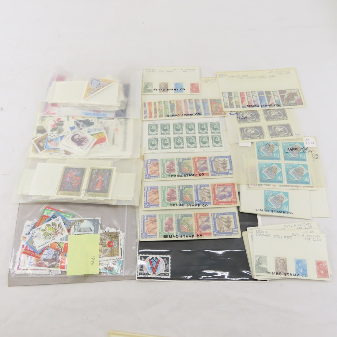 German, Polish, & Russian Stamps in Envelopes - 8
