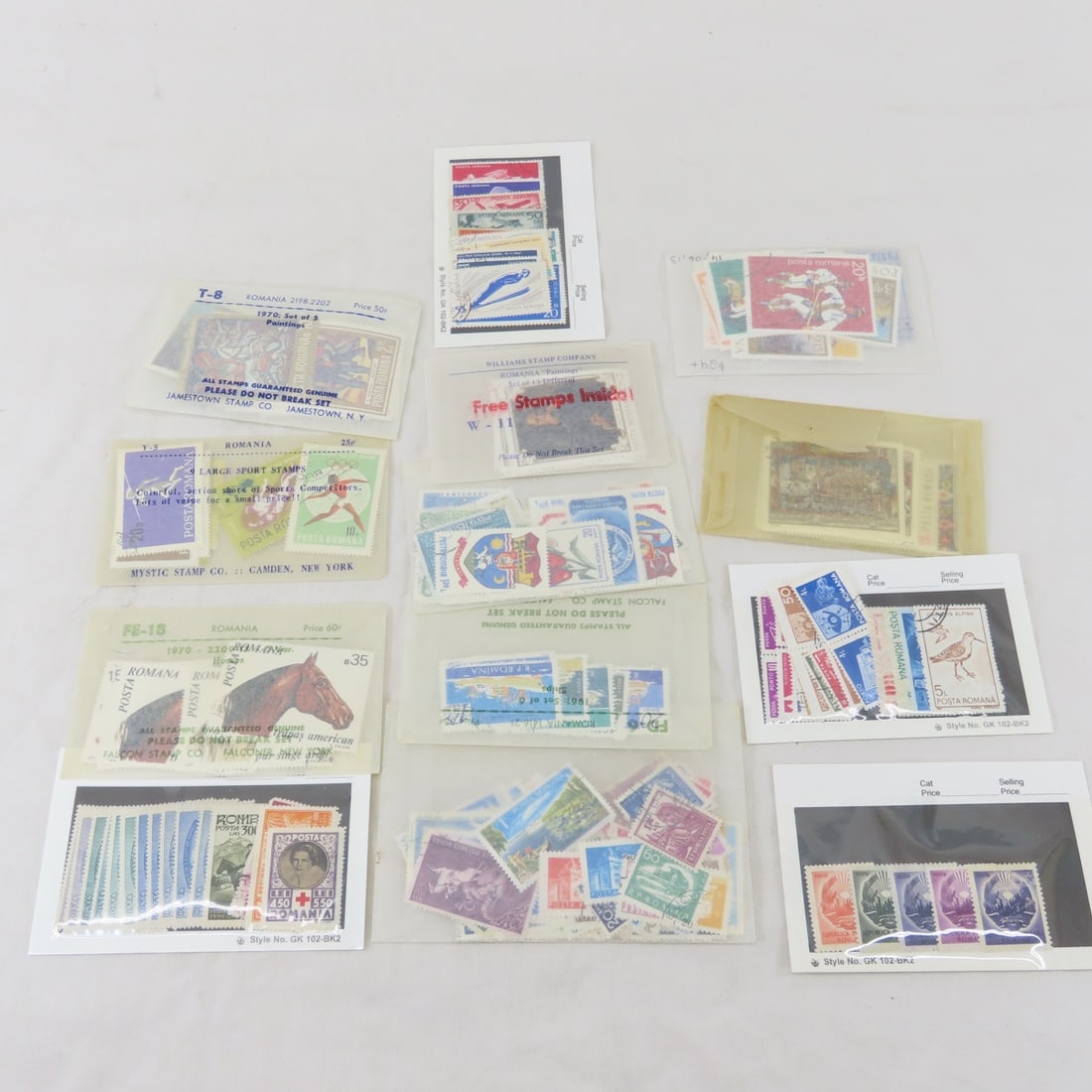 Collection of Mostly Romanian Stamps - 10