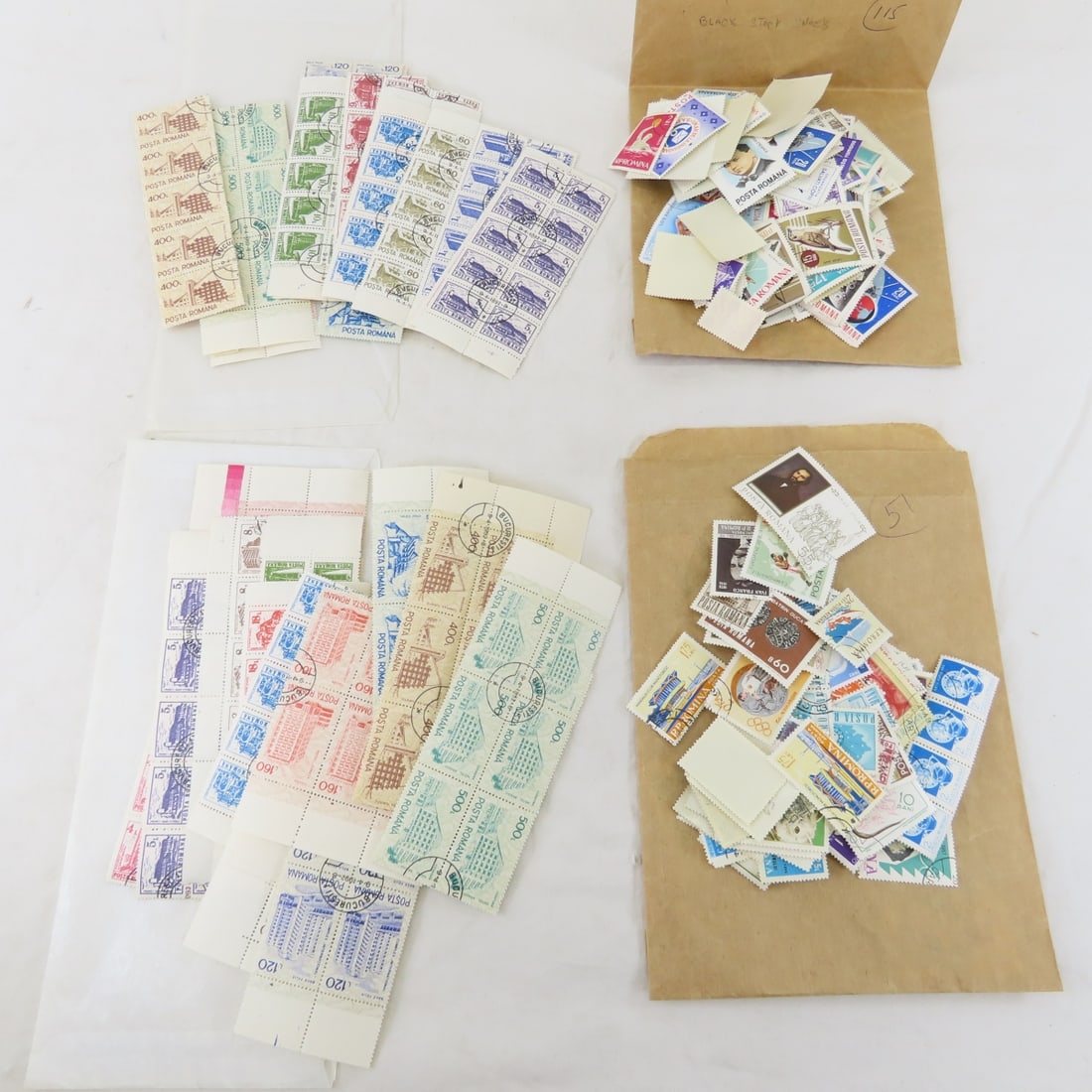 Collection of Mostly Romanian Stamps - 11