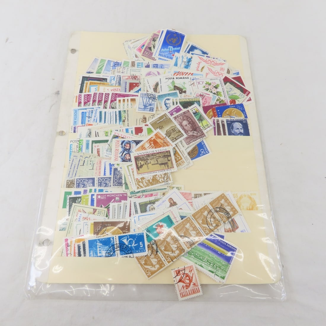 Collection of Mostly Romanian Stamps - 12